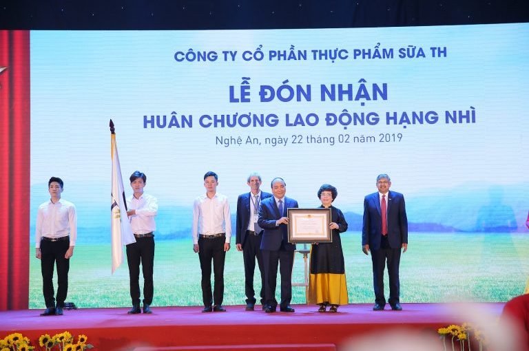 Opening Ceremony of TH Pure Water, Herbs and Juice Factory and Received Medal of Labor Medal