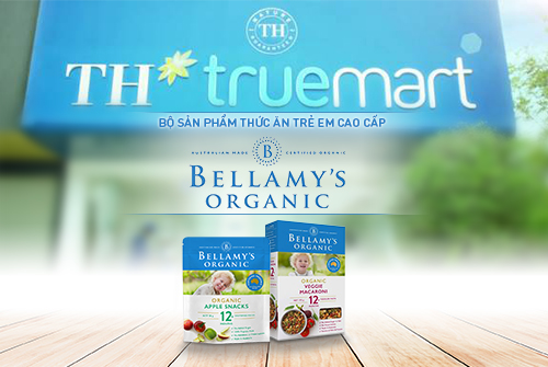 Bellamy’s Organic chính thức có mặt tại TH true mart