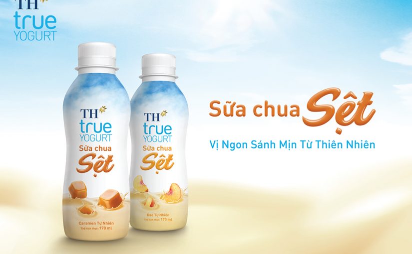 SỮA CHUA SỆT TH true YOGURT – VỊ NGON SÁNH MỊN TỪ THIÊN NHIÊN