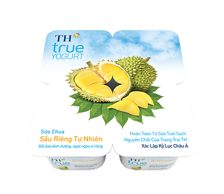 Sữa Chua Ăn TH true YOGURT Sầu Riêng Tự Nhiên