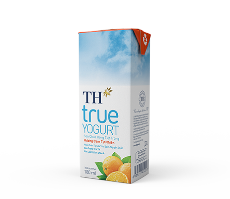UHT Drinking Yogurt Natural Orange
