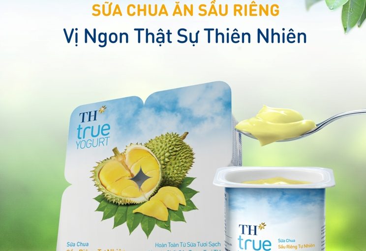 Sữa Chua Ăn Sầu Riêng TH: độc đáo và lạ miệng