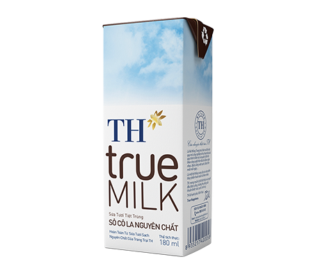 TH true MILK UHT Chocolate Fresh Milk (180ml)