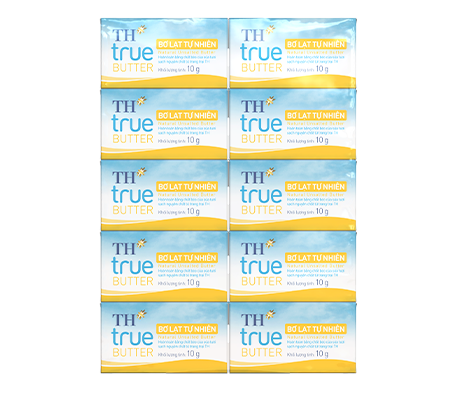 Natural Unsalted Butter TH true BUTTER 10 g