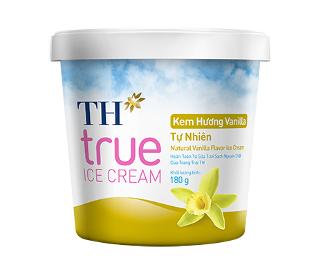 Natural Vanilla Ice Cream – Cup 180 g