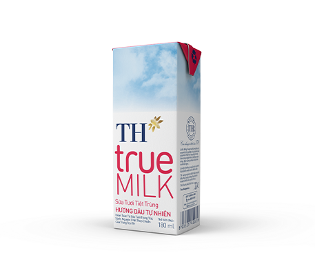 Sữa Tươi Tiệt Trùng TH true MILK Hương Dâu Tự Nhiên 180 ml