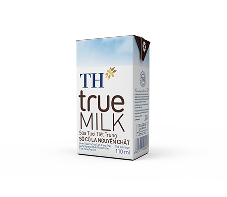Sữa Tươi Tiệt Trùng TH true MILK Sô Cô La Nguyên Chất 110 ml