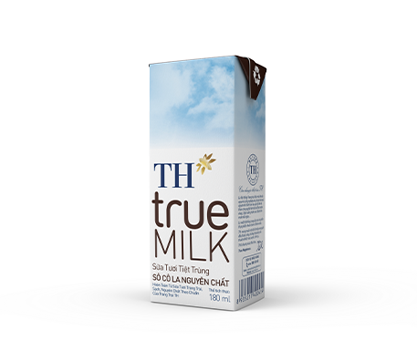 Sữa Tươi Tiệt Trùng TH true MILK Sô Cô La Nguyên Chất 180 ml