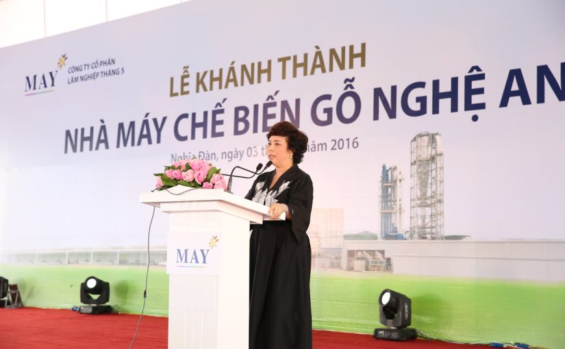 LỄ KHÁNH THÀNH NHÀ MÁY CHẾ BIẾN GỖ NGHỆ AN
