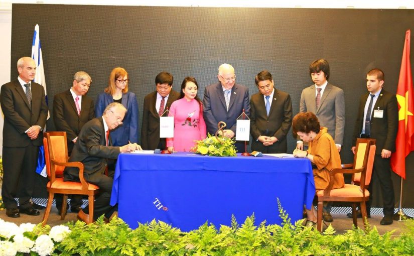 Tập đoàn TH chào đón Ngài Reuven Ruvi Rivlin- Tổng thống Nhà nước Israel; Lễ ký biên bản ghi nhớ thực hiện Dự án Tổ hợp Y tế – Chăm sóc sức khỏe Công nghệ cao tại Hà Nội