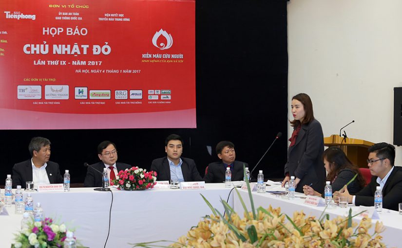 Quỹ Vì tầm vóc Việt đồng hành cùng Ngày “Chủ Nhật đỏ”