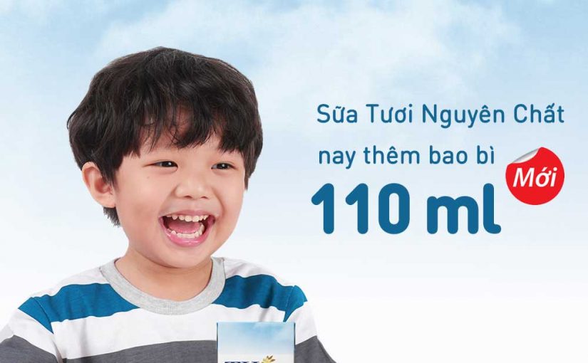 Launch of TH true MILK pure UHT fresh milk 110 ml