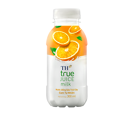 JUICE MILK DRINK NATURAL ORANGE  – TH TRUE JUICE MILK