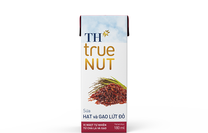 Sữa Hạt và Gạo Lứt Đỏ TH true NUT 180 ml