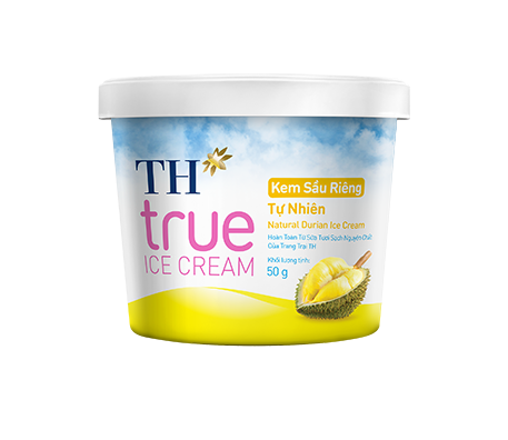 Kem Hộp TH true ICE CREAM Sầu Riêng Tự Nhiên 50 g