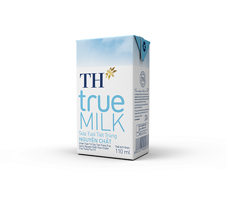 Sữa Tươi Tiệt Trùng Nguyên Chất TH true MILK 110 ml