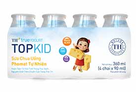 Sữa Chua Uống Phomat Tự Nhiên TH true YOGURT TOPKID 90 ml