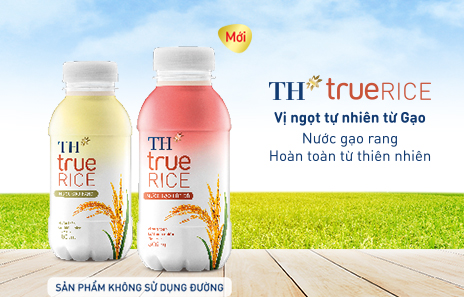Nước gạo lứt đỏ TH true RICE – Thêm lựa chọn cho tín đồ yêu thích đồ uống từ gạo tốt cho sức khỏe