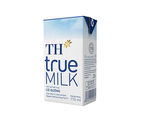 TH true MILK UHT Sweetened Fresh Milk (110ml)