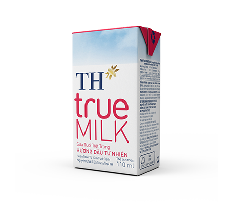 TH true MILK UHT Strawberry Fresh Milk (110ml)