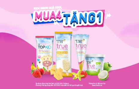 KEM NGON QUÀ COOL – MUA 4 TẶNG 1
