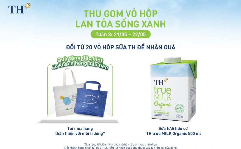 Thông tin về Quà tặng Tuần 3 của chương trình “Thu Gom Vỏ Hộp, Lan Tỏa Sống Xanh”