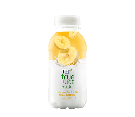 JUICE MILK DRINK – NATURAL BANANA – TH TRUE JUICE MILK