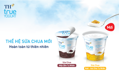 TẬP ĐOÀN TH RA MẮT DÒNG SẢN PHẨM SỮA CHUA TH true YOGURT CAO CẤP MỚI – THẾ HỆ SỮA CHUA MỚI HOÀN TOÀN TỪ THIÊN NHIÊN