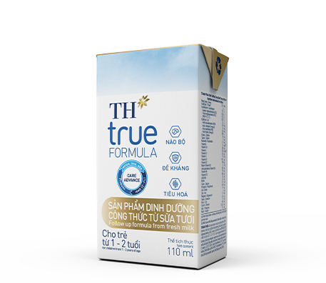 Sản phẩm dinh dưỡng công thức từ sữa tươi cho trẻ từ 1 đến 2 tuổi TH true FORMULA 110 ml