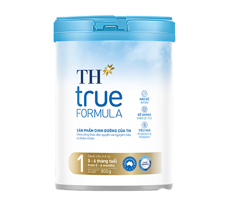Sản phẩm dinh dưỡng công thức cho trẻ từ 0 đến 6 tháng tuổi TH true Formula 1