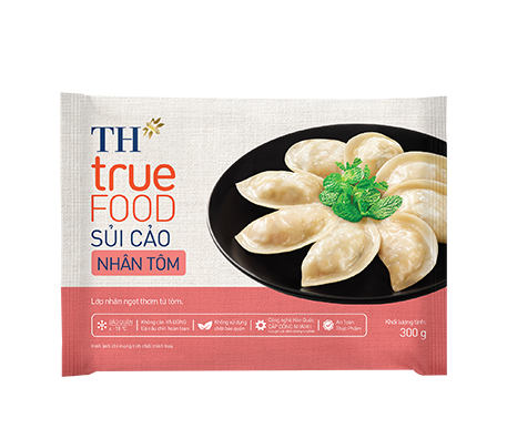 Sủi cảo nhân tôm TH true FOOD 300 g