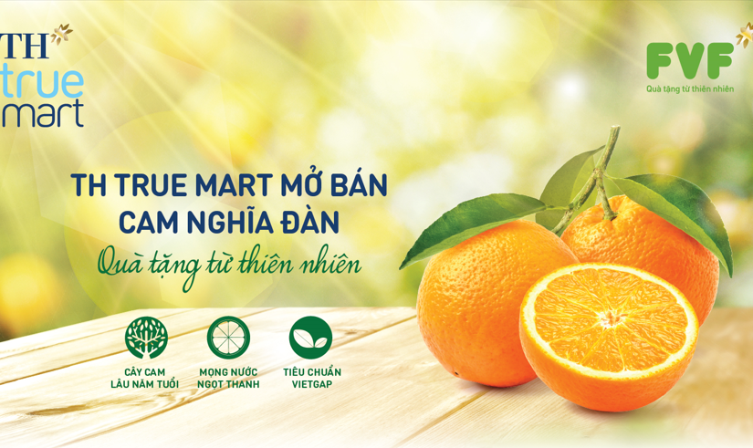 TH TRUE MART MỞ BÁN CAM NGHĨA ĐÀN