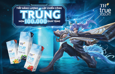 TH true YOGURT – TIẾP NĂNG LƯỢNG, LẬP CHIẾN CÔNG, TRÚNG HƠN 100.000 QUÀ TẶNG
