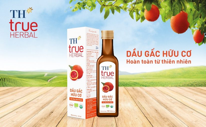 Ra mắt sản phẩm Dầu gấc hữu cơ TH true HERBAL chiết xuất từ gấc Organic