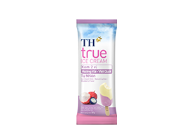Kem Que Hương Vải Việt Quất Tự nhiên TH true ICE CREAM