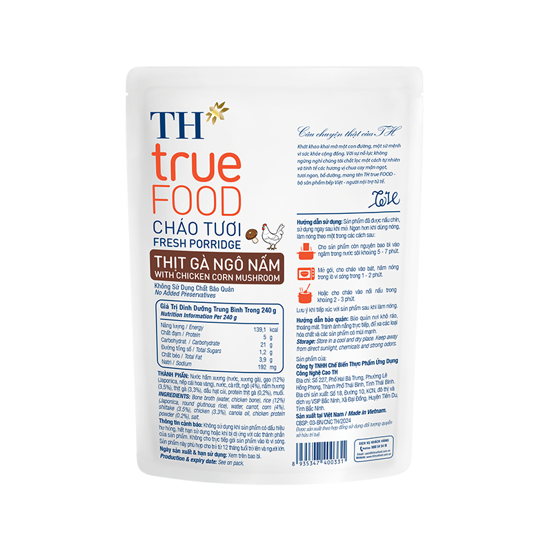 th-true-food-chao-ga-ngo-nam-mat-sau