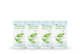 Sữa Chua Uống Tiệt Trùng Nha Đam Tự Nhiên TH true YOGURT TOPPING 180 ml